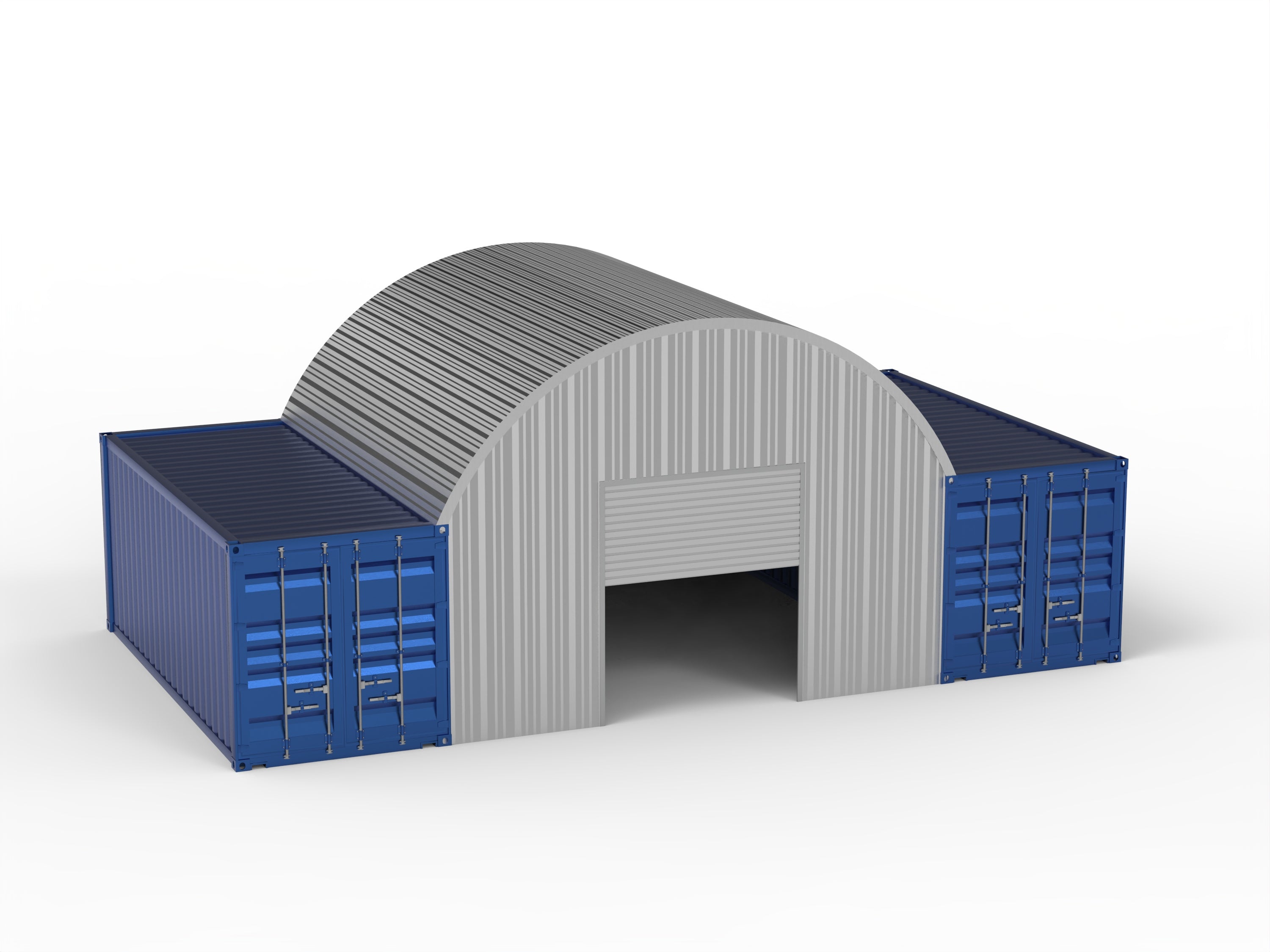 Stahl-Container­überdachungen