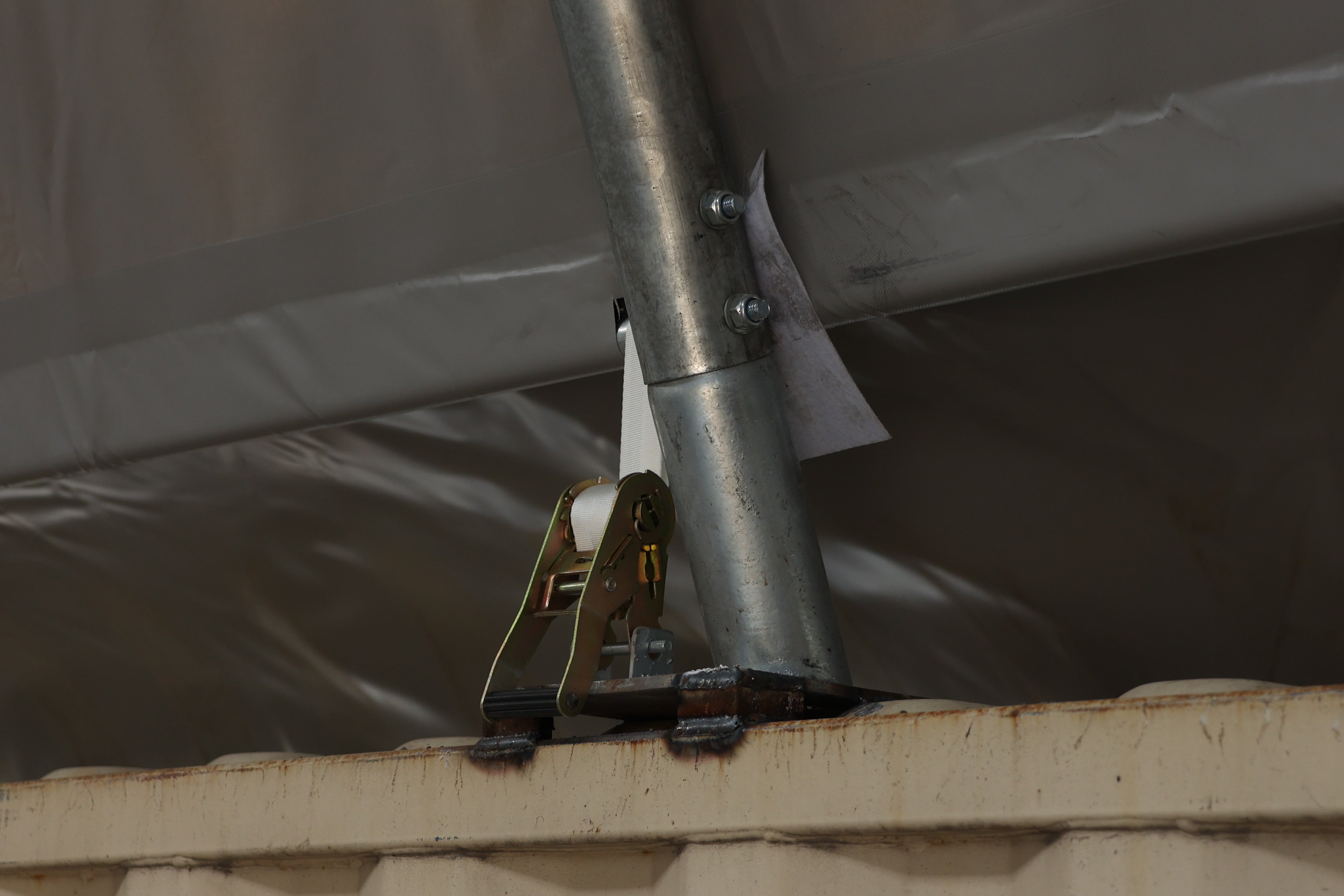 Container­überdachung (10m x 12m x 3.6m)