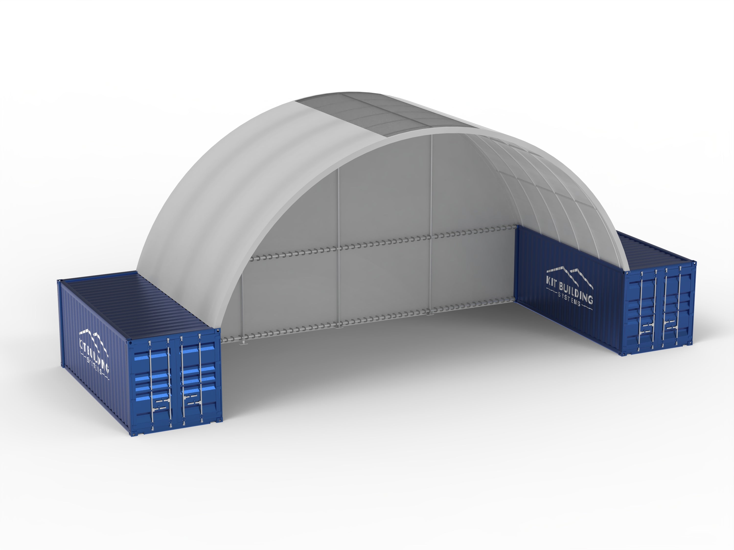 12m (40ft) Spannweite | Container-Vordächer - 40ft x 12ft (12m x 4,5m)