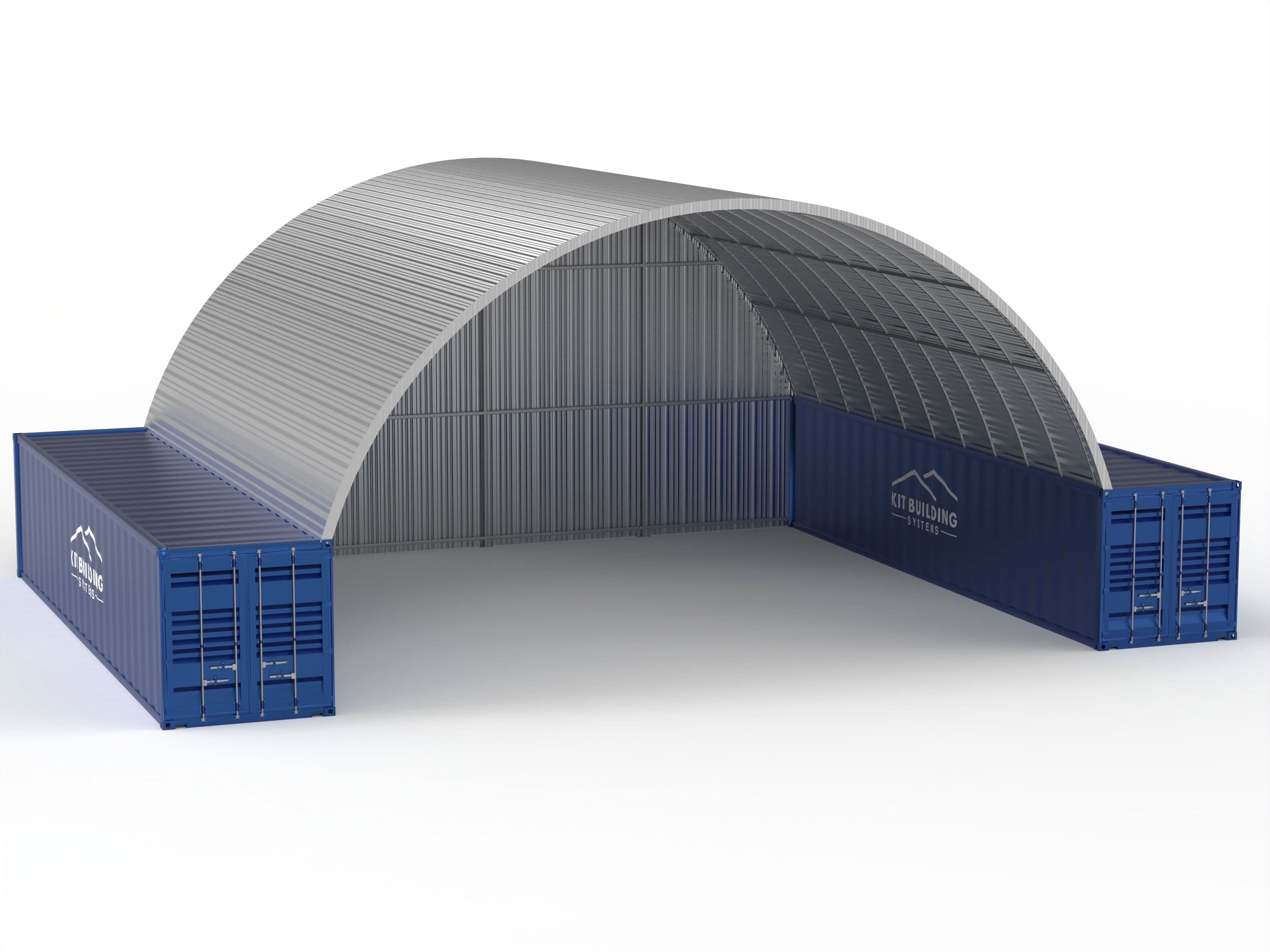 Stahl-Container­überdachungen