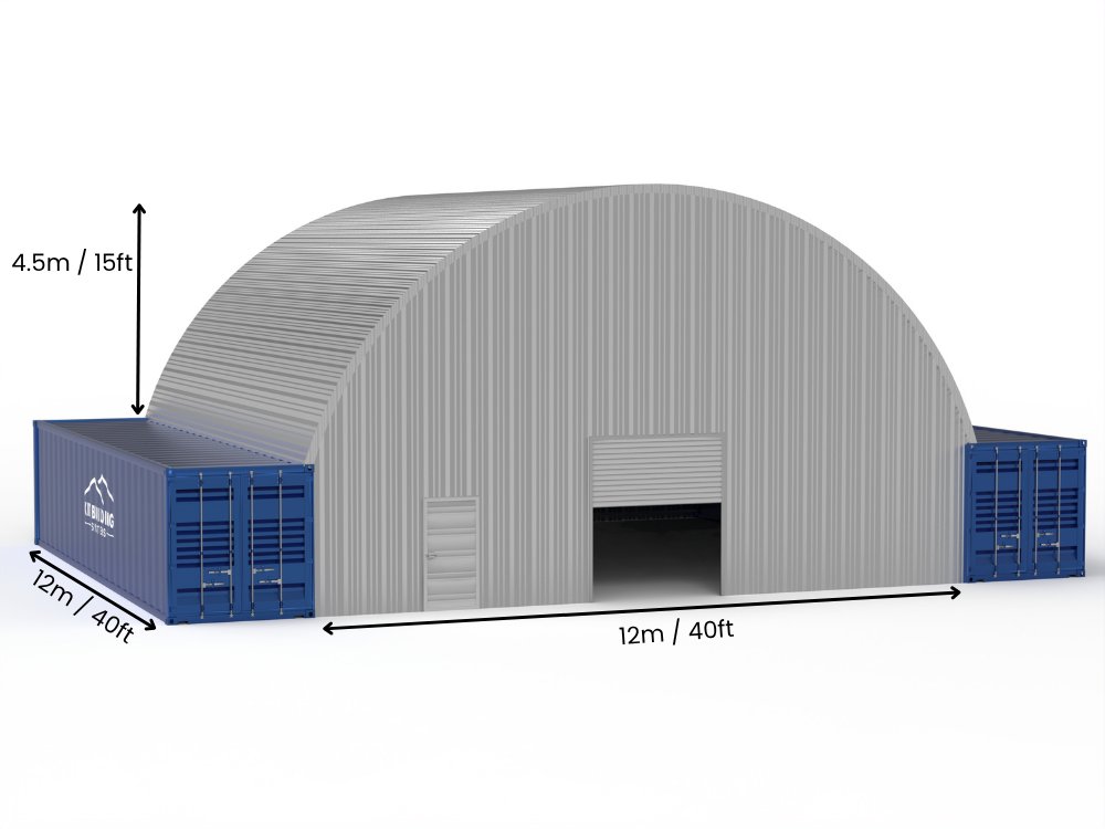 Stahl-Container­überdachungen