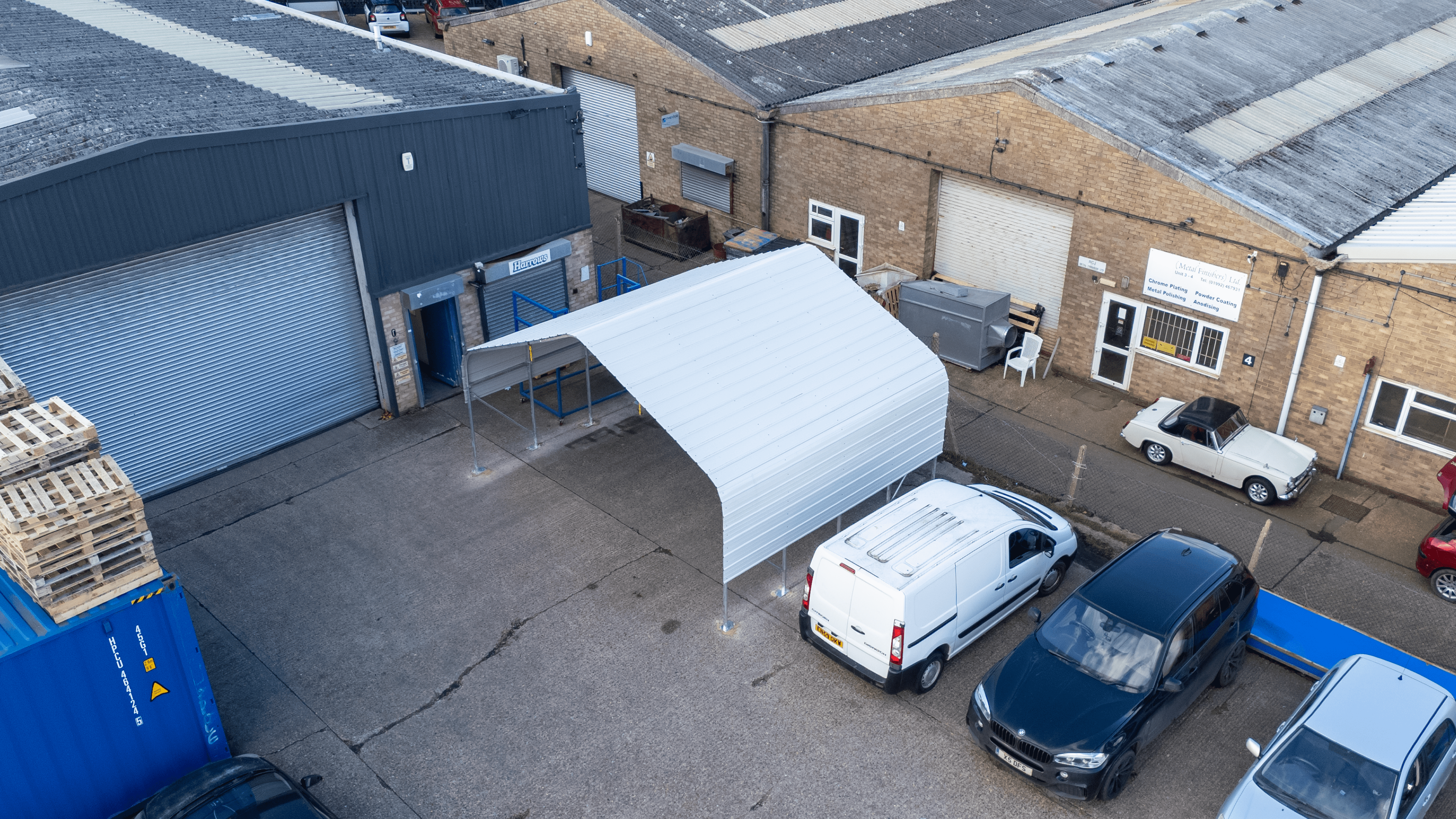 Carport-Überdachung