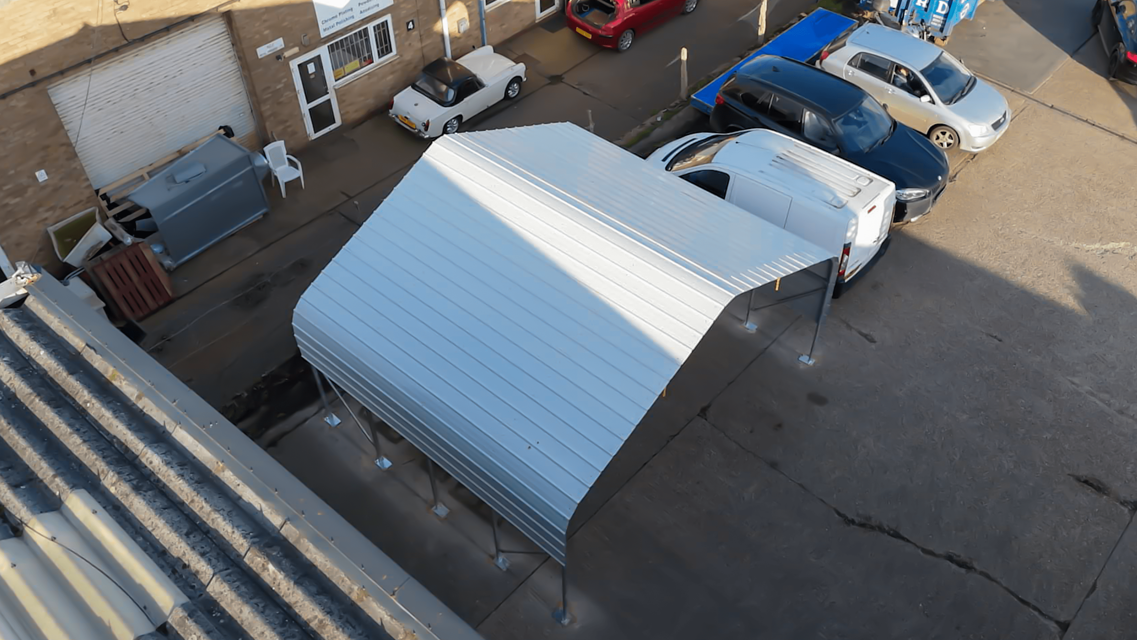 Carport-Überdachung