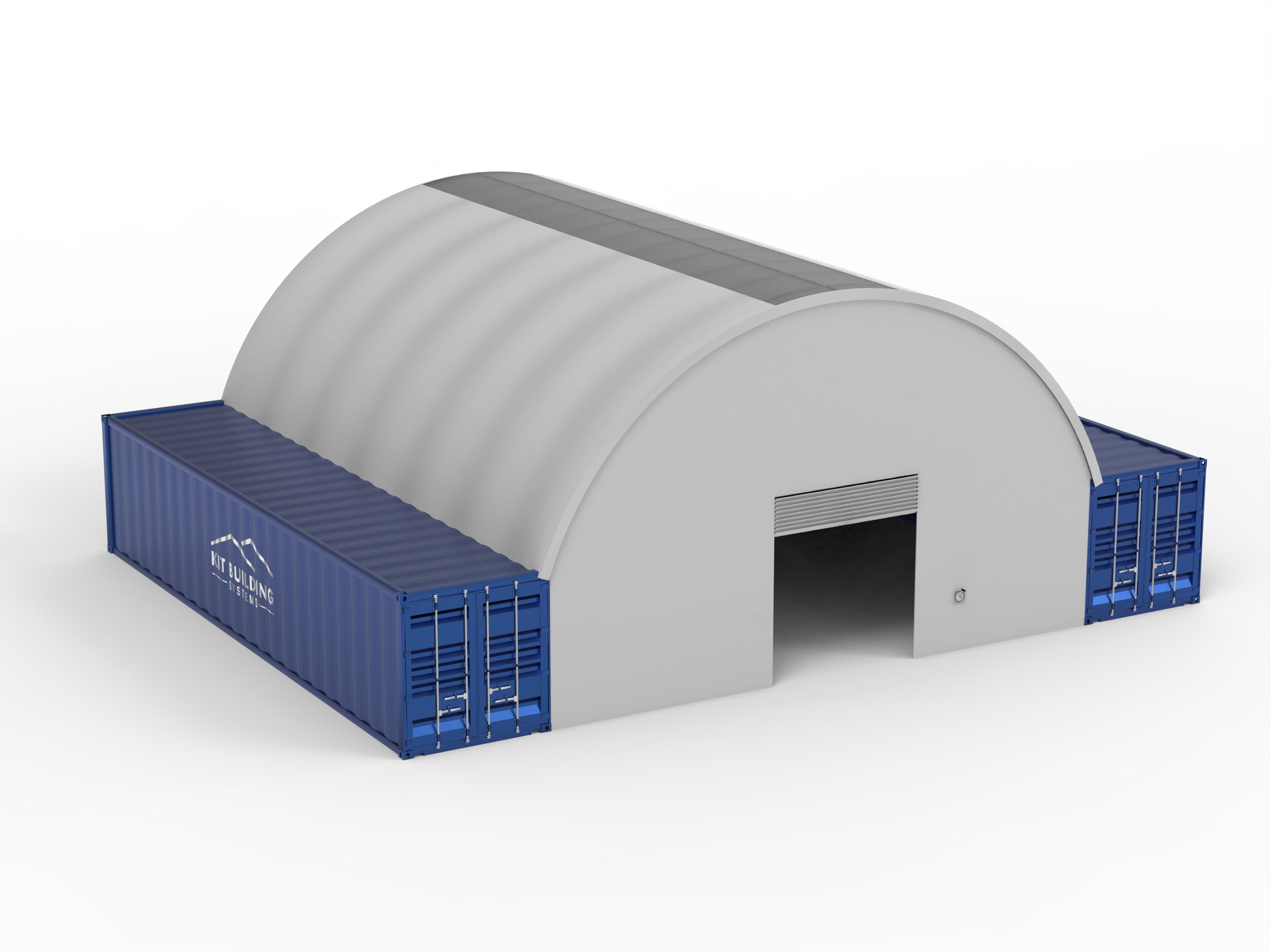 Container&shy;überdachung (10m x 12m x 3.6m)