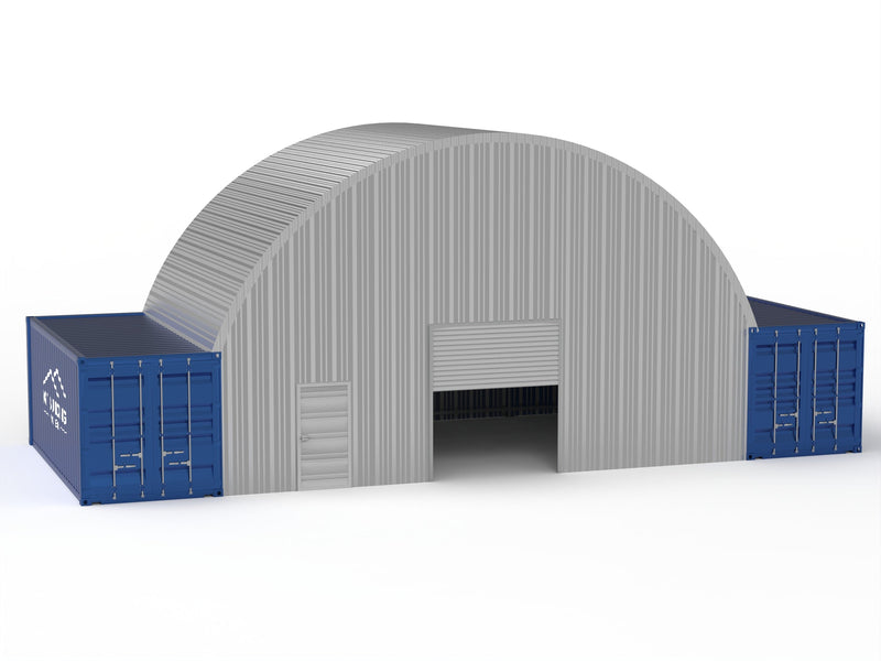 Stahlcontainer-Überdachungen - 10m x 6m x 3,6m (33ft x 20ft x 12ft)