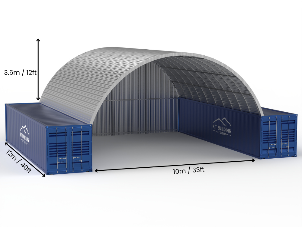 Stahl-Container&shy;überdachungen